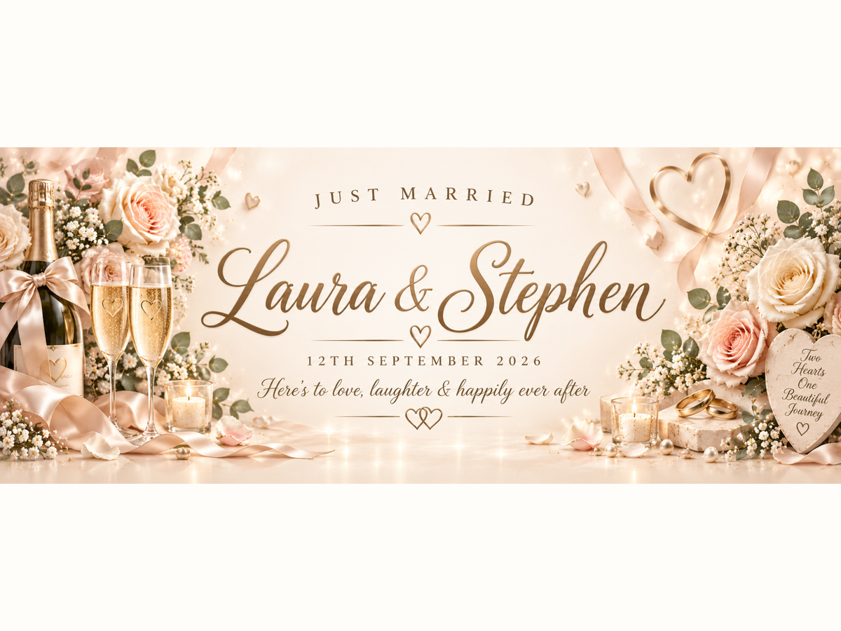 Champagne Romance Banner