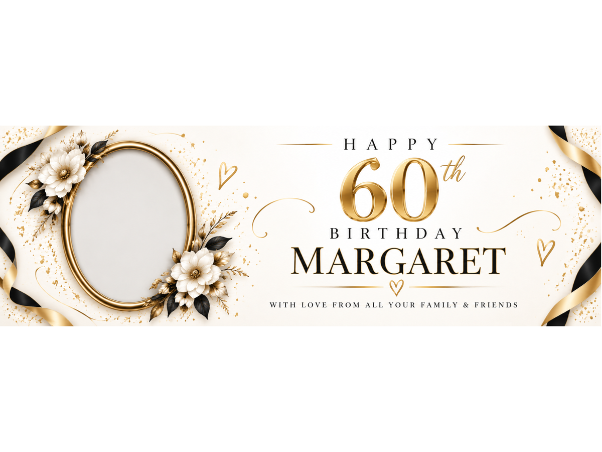 Elegant Gold Banner
