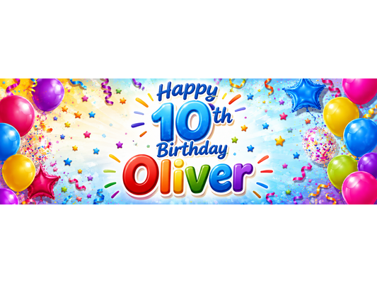 Bright Party Banner