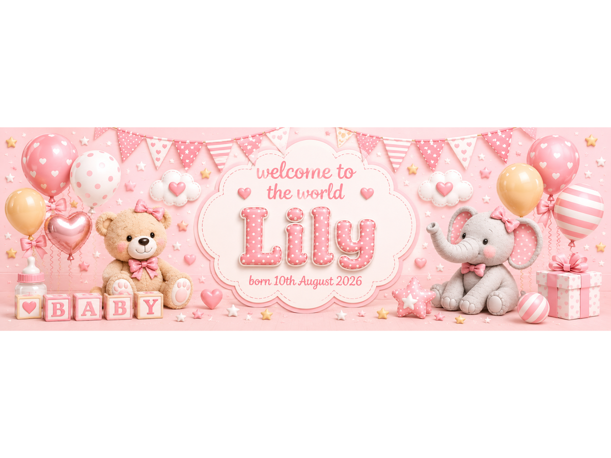 It's a Girl! New Baby Package