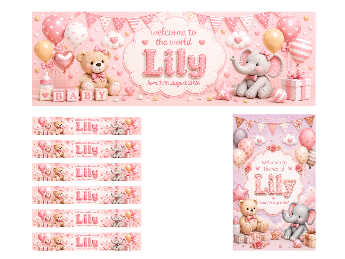 It's a Girl! New Baby Package