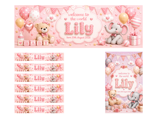 It's a Girl! New Baby Package