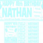 Baby Blue & White Birthday Package