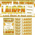 Gold & White Birthday Package